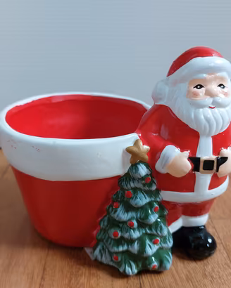 Vaso decorativo Babbo Natale 