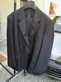 Abito uomo nero smoking doppio petto