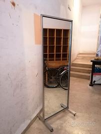 specchio negozio / casa acciaio doppia faccia  