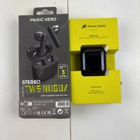 Auricolari SBS Music Hero Wireless Bluetooth Neri