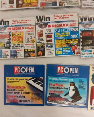 Dischetti Rivista Win Magazine e altri