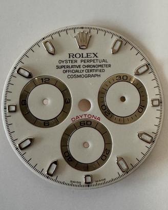 Rolex quadrante daytona bianco
