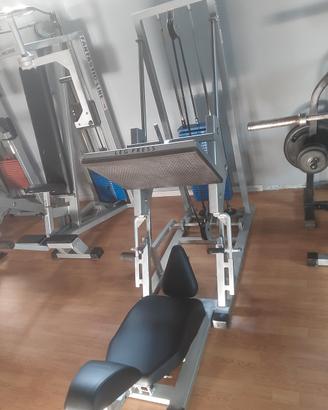 Leg Press 45° verticale professionale 