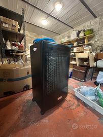 Stufa a gas olimpia splendid "stovy" nero+bombola