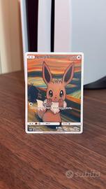 Eevee Munch The Scream TCG Jap Promo