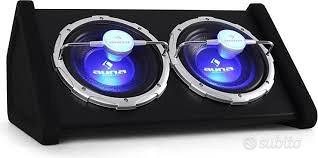 subwoofer  Auna C8-SUB-2X10-43 Altoparlanti auto