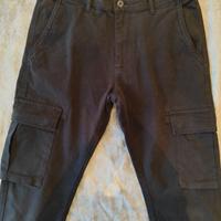 Pantaloni Cargo Neri Lyle & Scott