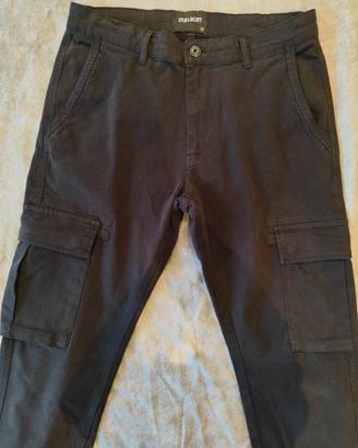Pantaloni Cargo Neri Lyle & Scott