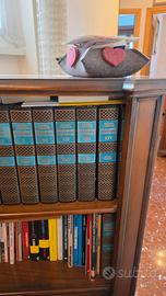 Libreria in legno per studio, ingresso.