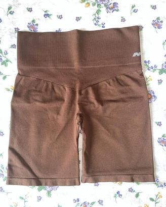 Pantaloncini da palestra push up da donna
