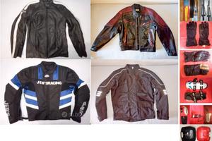 Giubbotti, guanti e altro per motociclisti