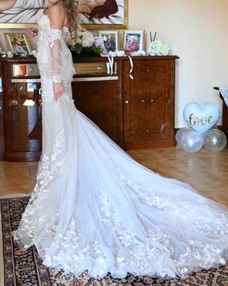 Abito da Sposa Demetrios 2024 – Sirena romantico