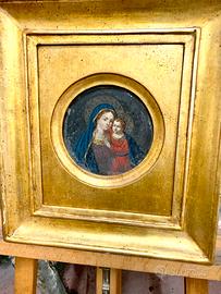 Dipinto ramino d’epoca Settecento