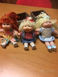 3 BAMBOLE CPK MATTEL  1995-96-97 VINTAGE DOLL