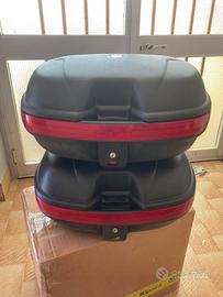 coppia valige E360N Monokey - 40 L - NERO