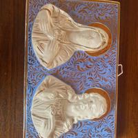 Placca Sacro Cuore di Gesù e Maria