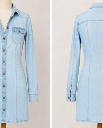 Abito camicia in denim Only