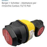 adattatore per rimorchio Canbus Berger + Schröter 
