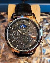 Orologio da polso Lige Crono Whatch Man All Black