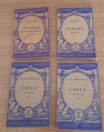 Libri Classiques Larousse anni 30/40
