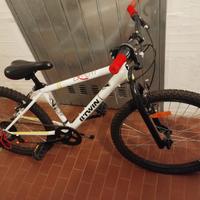 Bici Decathlon mountain bike 24 pollici come nuova