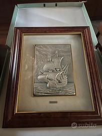 Quadro  in argento