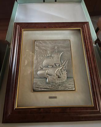 Quadro  in argento