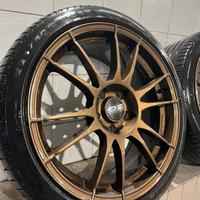 Cerchi OZ Ultraleggera 18'' finitura Matt Bronze