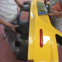 Griglia mascherina posteriore per Ferrari f430 cs