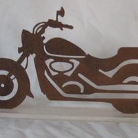 Harley-Davidson silhouette  su basetta  plexiglas