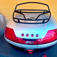 bauletto givi maxia 50 litri con portapacchi super