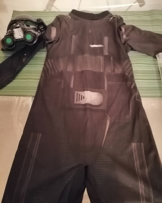 Vestito star wars death trooper 9-10 anni