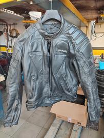 giacca moto jf pelle