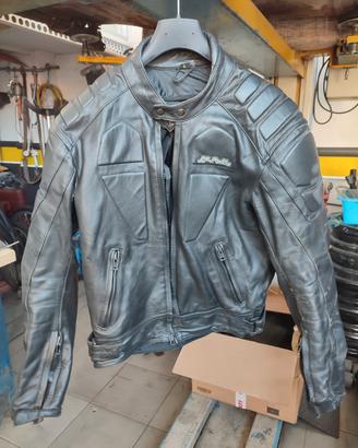 giacca moto jf pelle