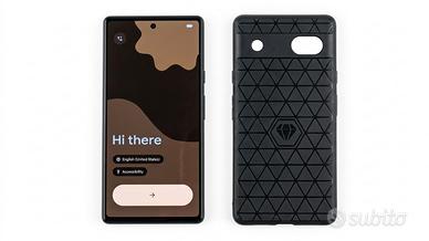 Smartphone Google Pixel 6a 5G 6GB Nero + Cover
