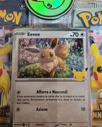 carte pokemon più medaglia 30° anniversario 