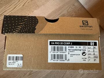 Ottime scarpe Salomon da bambini