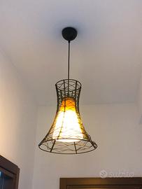 Lampadario arancione