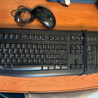 TASTIERA E MOUSE LOGITECH