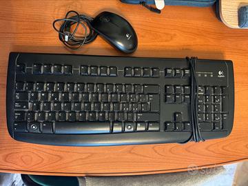 TASTIERA E MOUSE LOGITECH