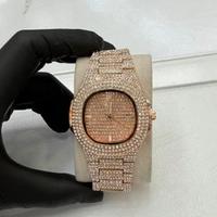 Orologio Luxury Iced Out - Rose Gold Edition - Cri