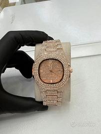 Orologio Luxury Iced Out - Rose Gold Edition - Cri