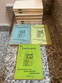 Set di nove libri vintage
