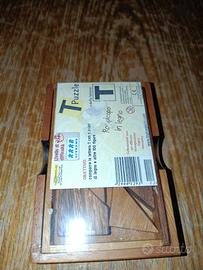 GIOCO ROMPICAPO IN LEGNO "PUZZLE T"