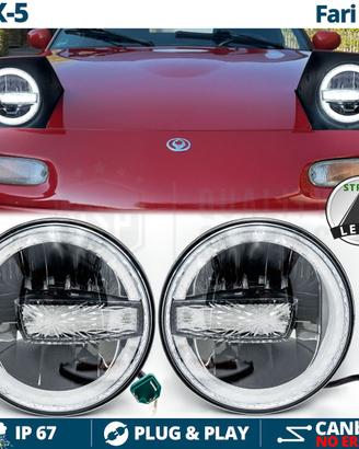 FARI LED Angel Eyes Per MAZDA MX-5 1 NA OMOLOGATI