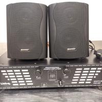 Amplificatore + 4 Casse  da 75 W