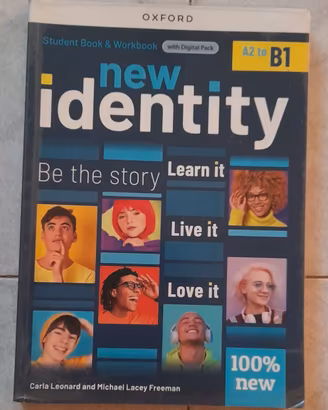 Libro 1° superiore Inglese - New identity A2 to B1