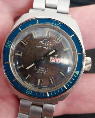Orologio uomo diver MEC Automatic 20 ATM Swiss  m