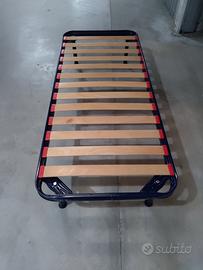 Rete letto a doghe in legno