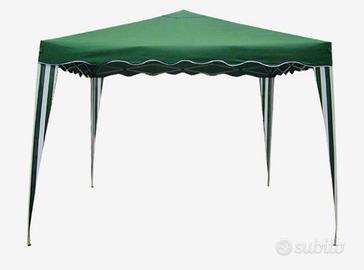 gazebo di colore verde 3 x 3